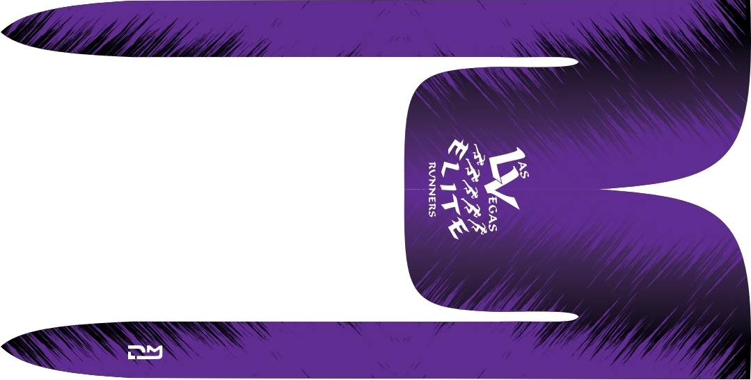 Purple Las Vegas Elite running singlet